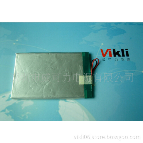 lithium polymer battery 3.7V,1800mah,rechargeable battery for MID notebook,netbook,MP5,electric book,Led lighting etc